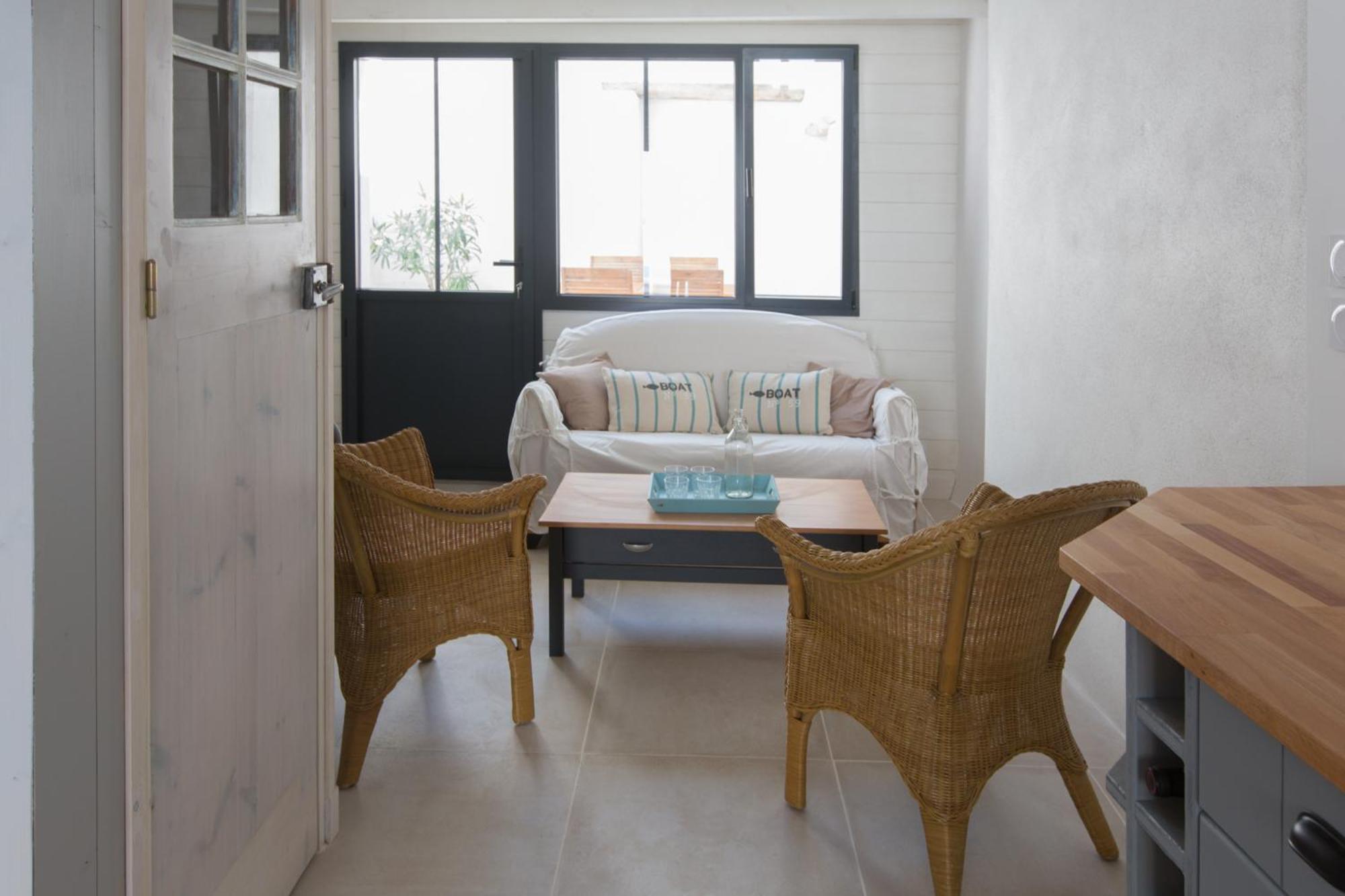 Maison de bourg proche commerces et plages La Couarde-sur-Mer Extérieur photo